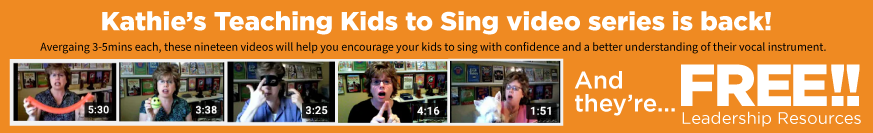 FREE Teaching Kids to Sing video series