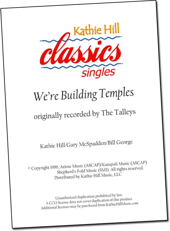 We're Building Temples (Baby Dedication)