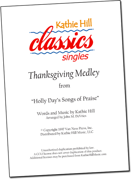 Thanksgiving Medley (Thanksgiving)