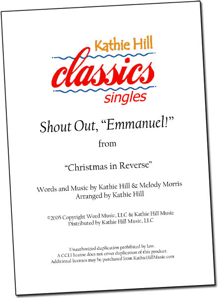 Shout Out, "Emmanuel!"